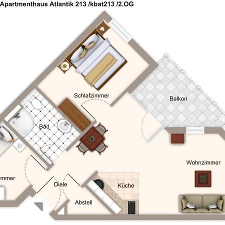 Apartmenthaus Atlantik Apartmenthaus Atlantik 213 Ostseebad Kühlungsborn Εξωτερικό φωτογραφία
